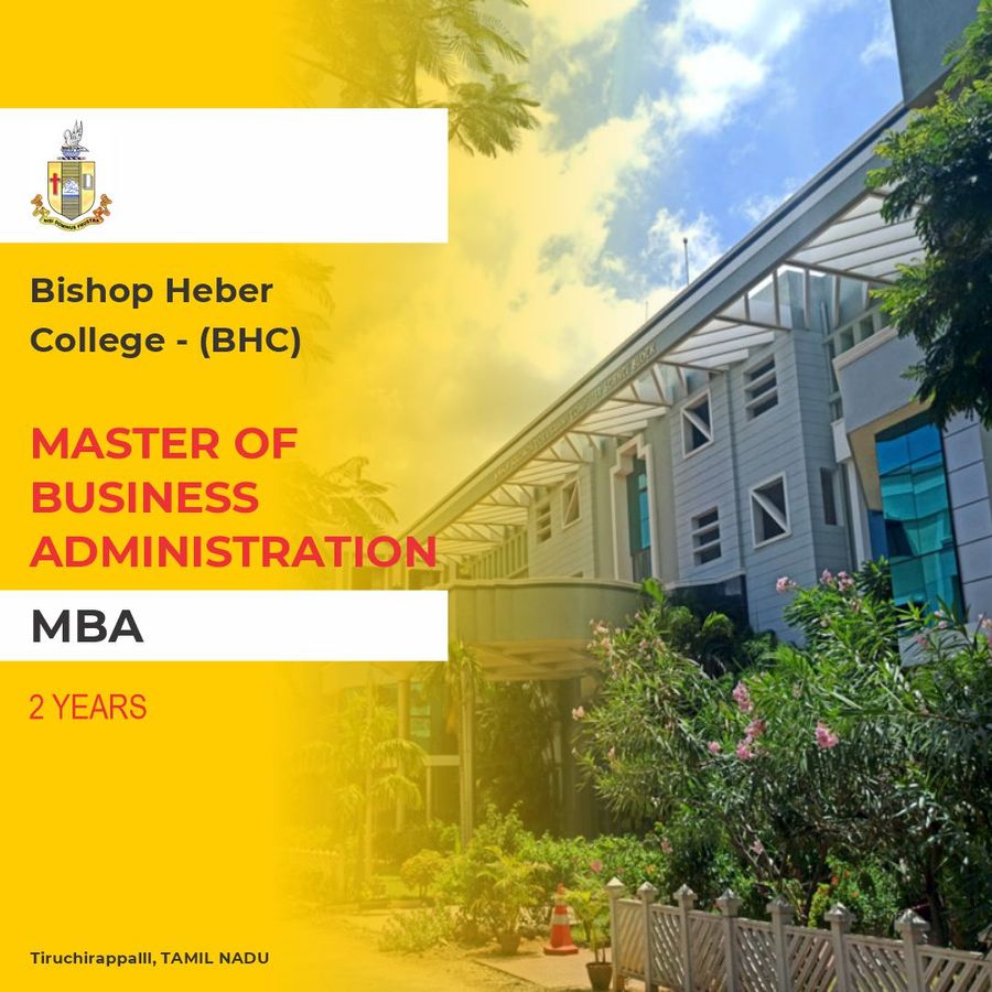MBA at Bishop Heber College, Tamil Nadu - Other